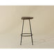 Indra 26.25 inch Natural / Black Counter Stool